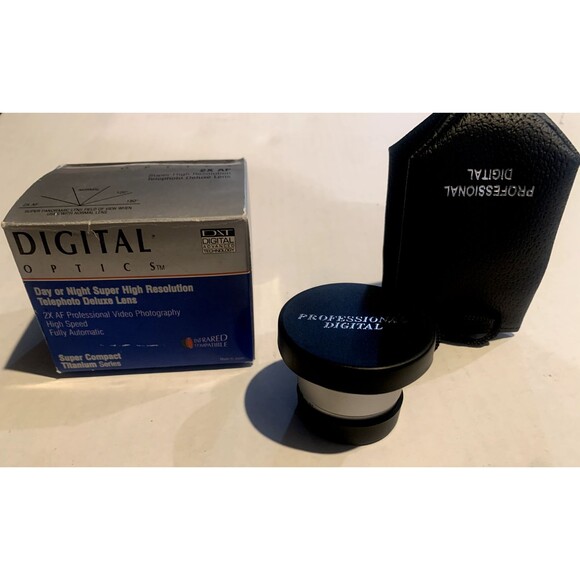 Digital 2X Telephoto lens 37mm thread - NEW (SEE PHOTOS) - Picture 8 of 8